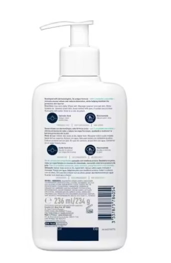CeraVe Blemish Control Cleanser | Limpiador Anti-imperfecciones con Ácido Salicílico