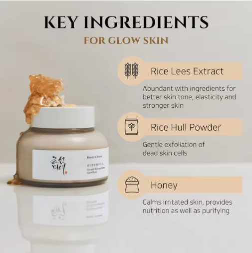 Beauty of Joseon Ground Rice & Honey Glow Mask — Mascarilla Arcilla 150ml