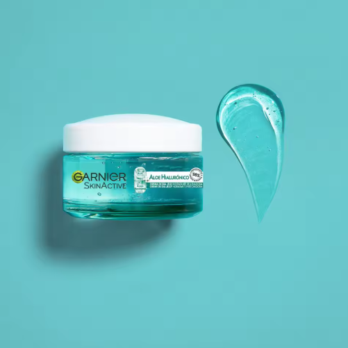 Garnier Crema de Día Aloe Vera + Ácido Hialurónico | Hidratación 48h