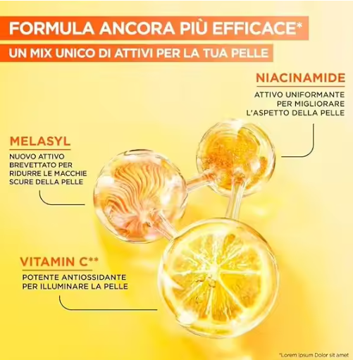 Garnier SkinActive Vitamina C+ Sérum Antimanchas — Niacinamida & Melasyl 30ml