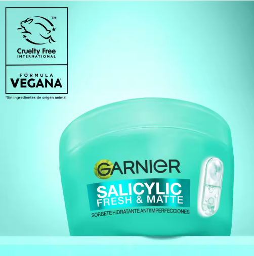 Garnier Pure Active Salicylic | Sorbete Hidratante Anti-imperfecciones — Pack 3x85ml