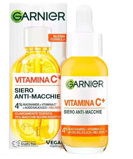 Garnier SkinActive Vitamina C+ Sérum Antimanchas — Niacinamida & Melasyl 30ml