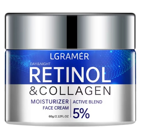LGRAMER Retinol Collagen Complex — Crema Facial Antiedad Día & Noche