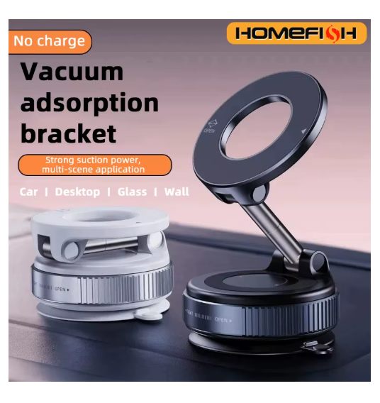 Soporte magnético HOMEFISH K007 para teléfono con rotación de tres ejes